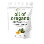 Aceite De Orégano Micro Ingredients Cápsulas Veganas 6000 Mg 120 Capsulas Blandas Libre Gluten