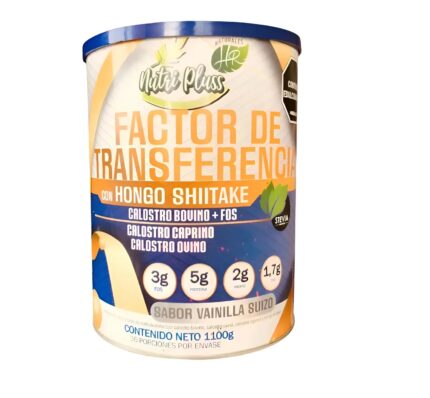 Factor De Transferencia Con Hongo Shiitake 1100g